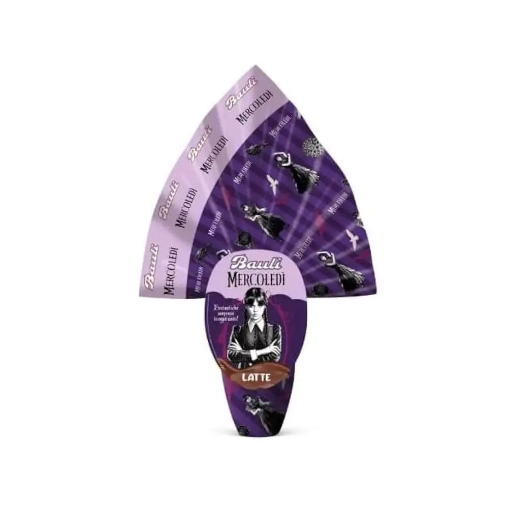 Uovo di Pasqua Mercoledì addams Bauli da 240g