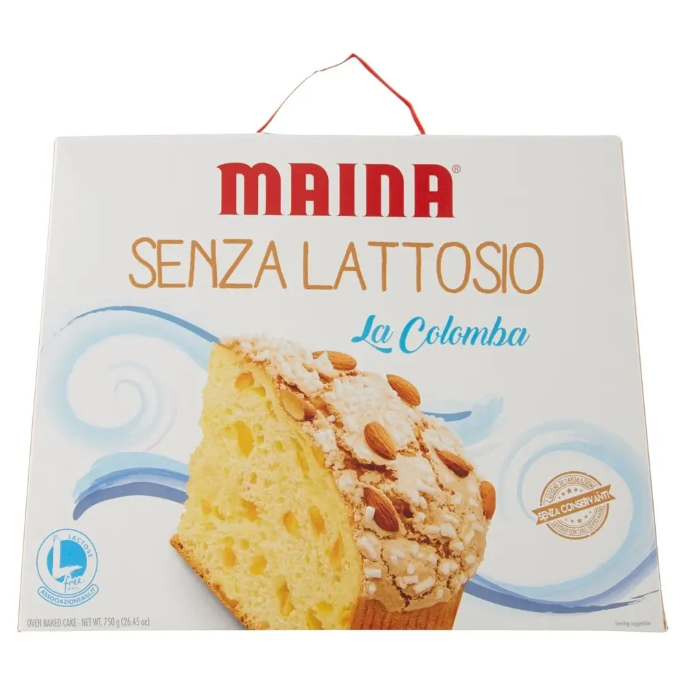 Colomba Maina Con Canditi Senza Lattosio 750 gr