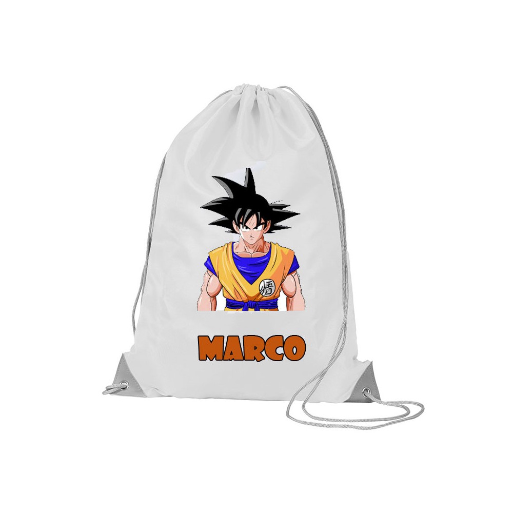 Uovo di Pasqua Dragonball + borraccia e sacca personalizzabili