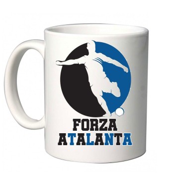 Uovo di Pasqua 150 g Atalanta nero blu Con Pallone n.5 e tazza
