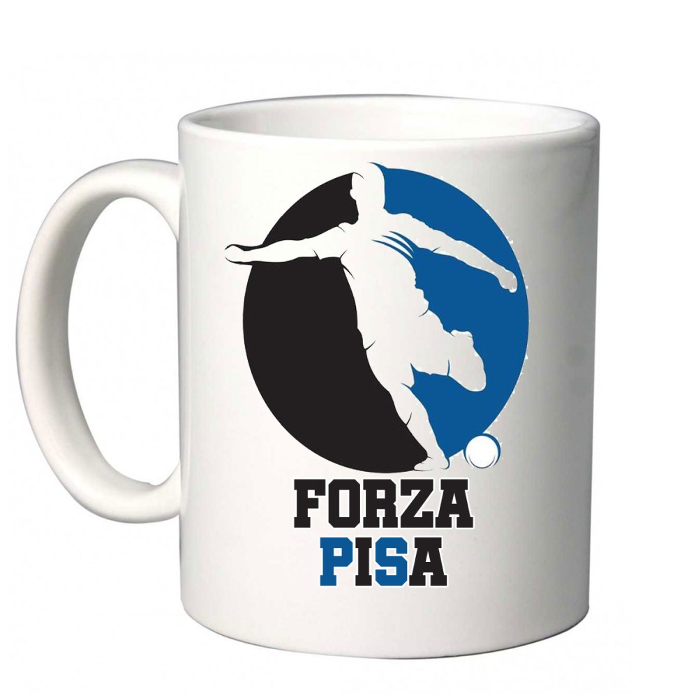 Uovo di Pasqua 150 g Pisa nero blu Con Pallone n.5 e tazza