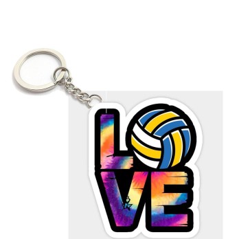 Uovo di Pasqua Pallavolo Con portachiavi e tazza personalizzabile