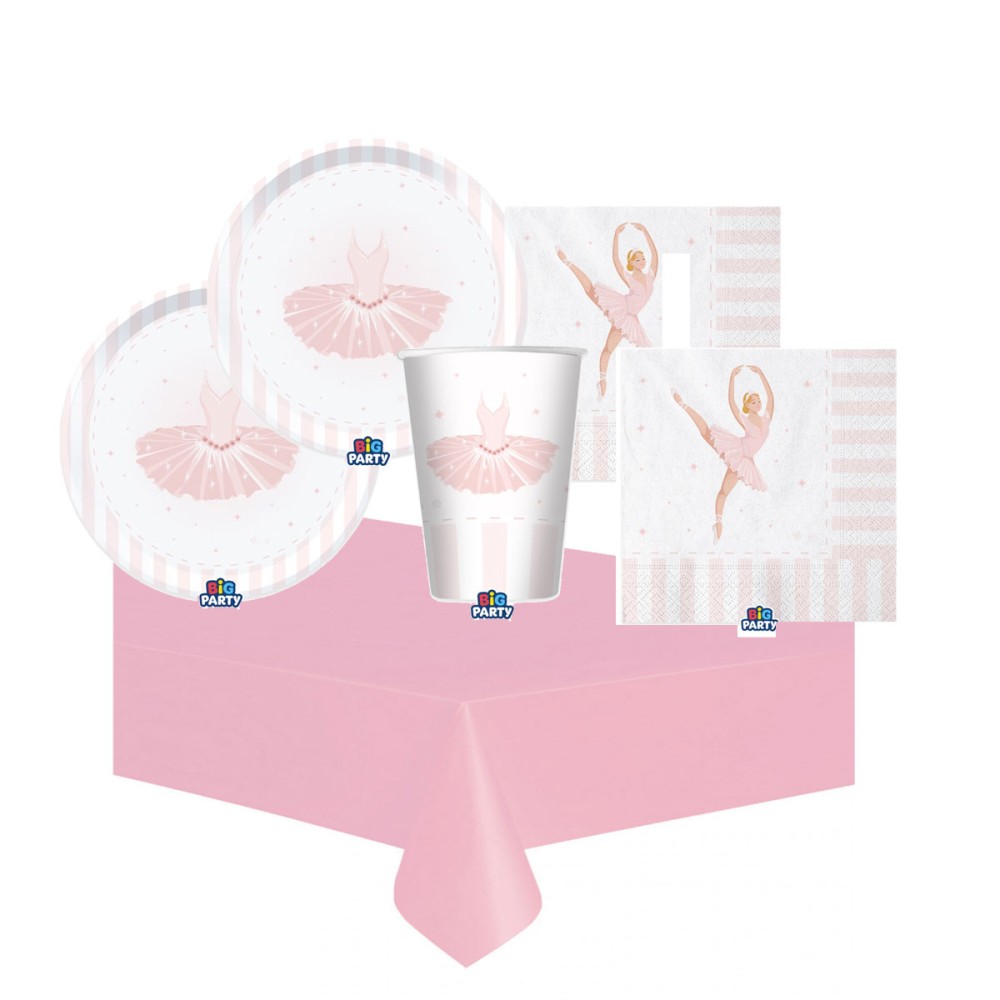 COORDINATO TAVOLA COMPLEANNODANZA I LOVE BALLET n.78