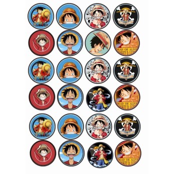 Mini cialde One Piece - 24 PZ