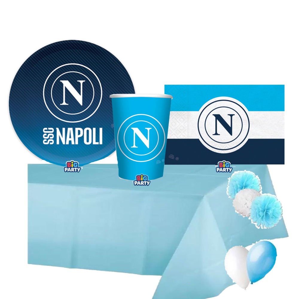 KIT N.49 NAPOLI – ADDOBBI PER IL COMPLEANNO