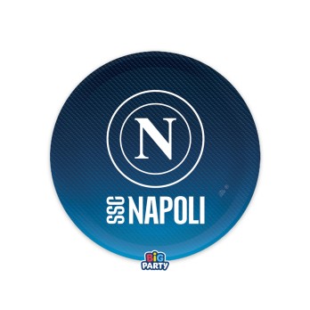 Set compleanno SSC Napoli calcio per 16 persone con palloncino