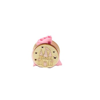 6 scatola legno castello con sacchetto 36-6 cm7 x 7h cm a2844 03