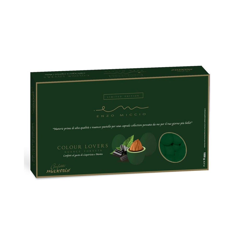 Confetti Maxtris  Enzo Miccio Nuance  Foresta liquirizia e menta 1kg - EMFOR