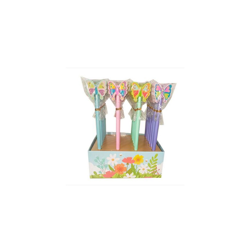 matita con gomma butterfly MAT1009 1 PZ