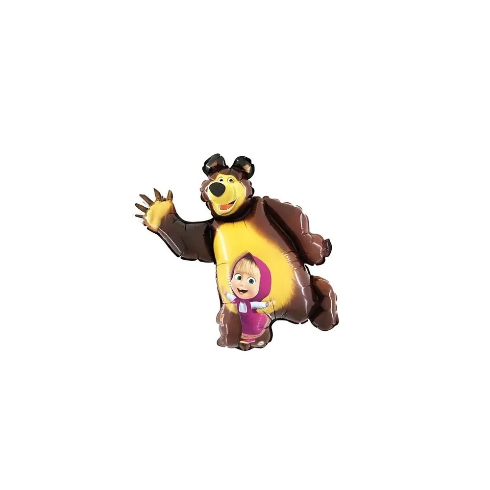 Mylar Masha e Orso MiniShape h12  30 cm 1 pz RC-L664