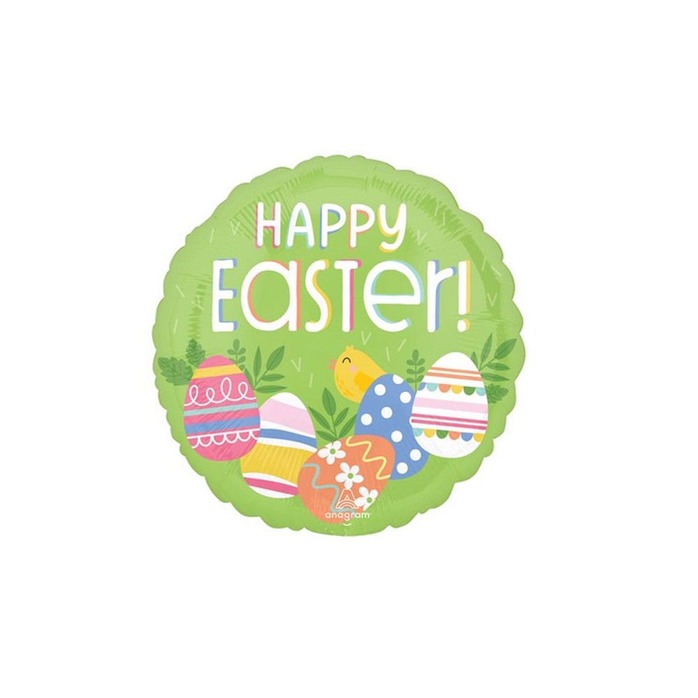 Palloncino foil 42 cm Easter Egg Hunt uova pasquali 7A4710301