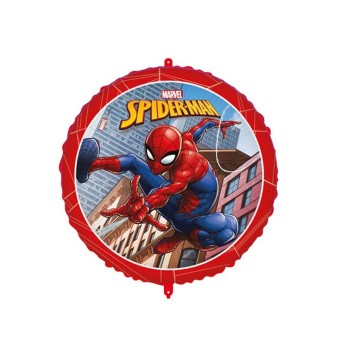 Palloncino foil Spiderman Pesetto Nastrino 18 45 cm 5PR93870