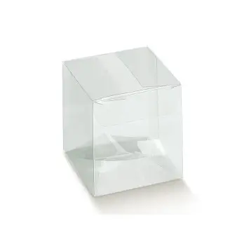 scatolina portaconfetti pet trasparente 100 x 100 x 100 mm 115472