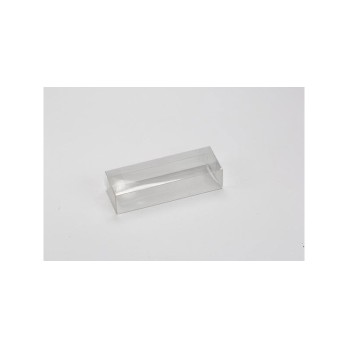 scatolina portaconfetti trasparente in pet pieghevole  cm 2,5X9X2H A3086
