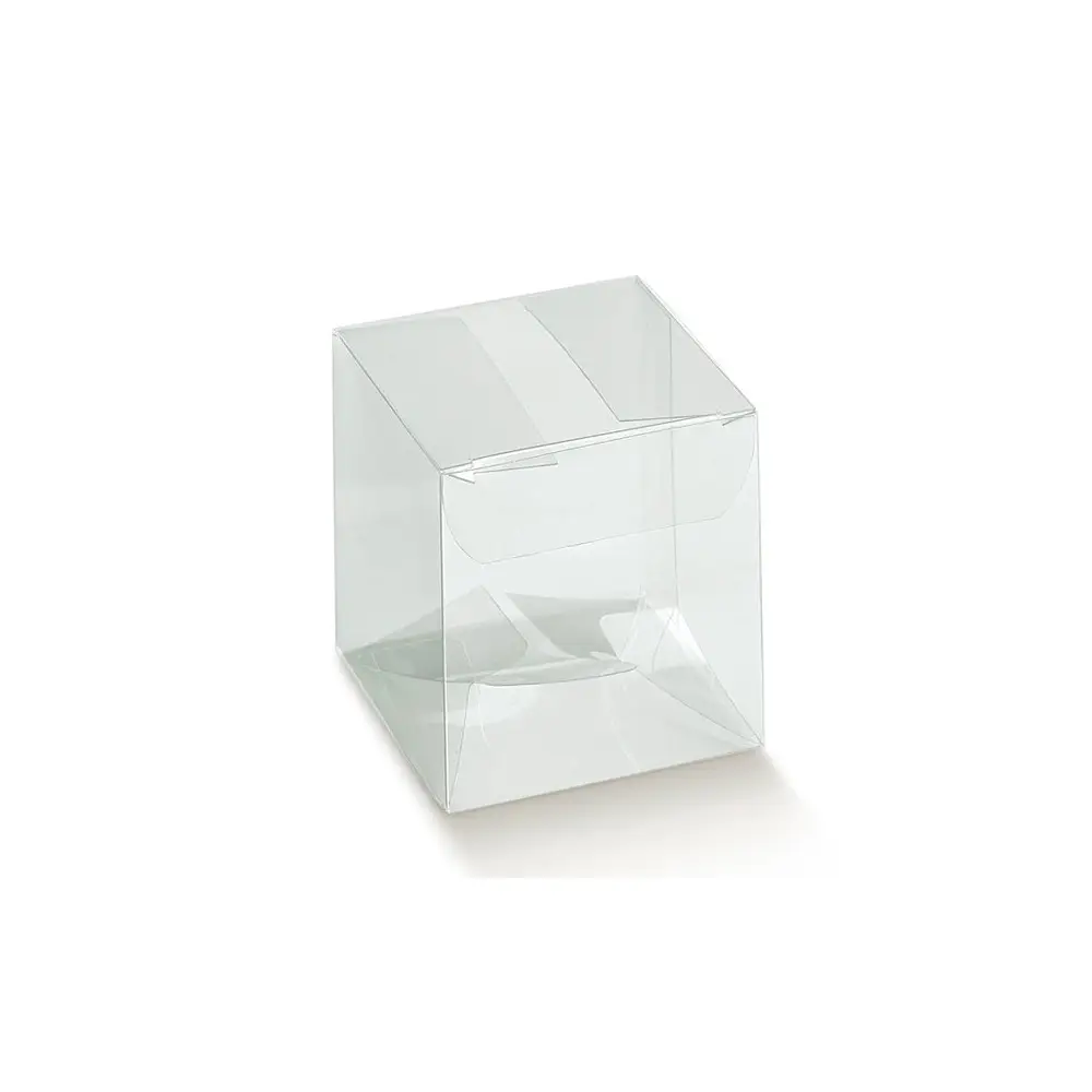 scatolina portaconfetti pet trasparente 80 x 80 x 60 mm 115662