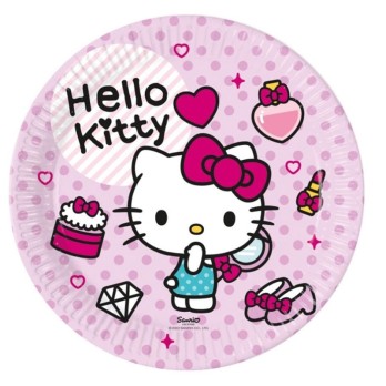 COORDINATO COMPLEANNO HELLO KITTY HEARTS KIT N 2