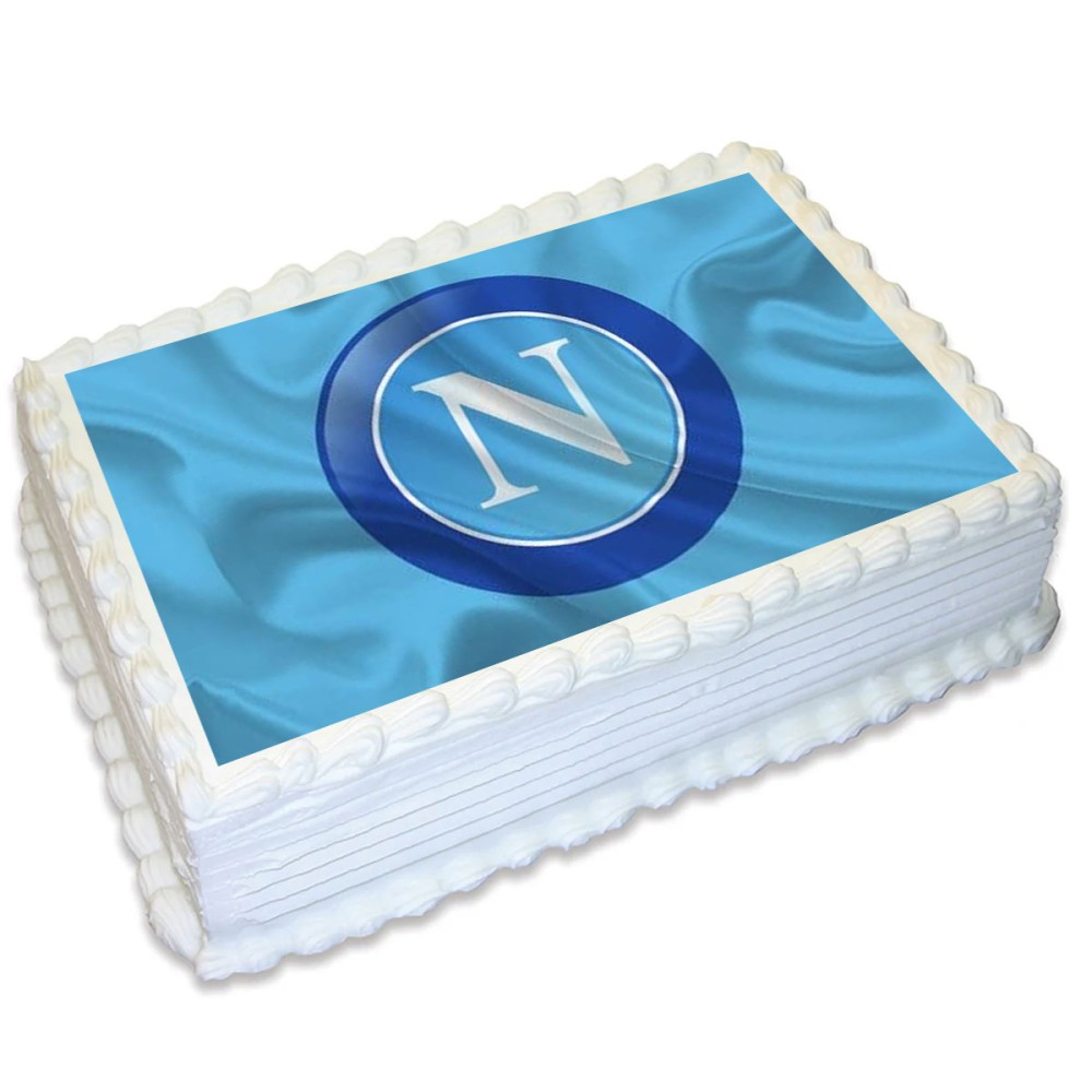 Cialda Napoli rettangolare personalizzbile