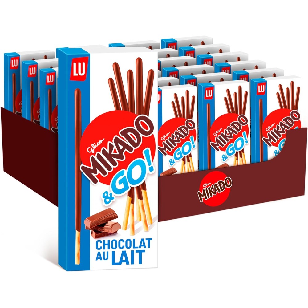 Mikado Cioccolato al Latte Bastonicino 24x39g