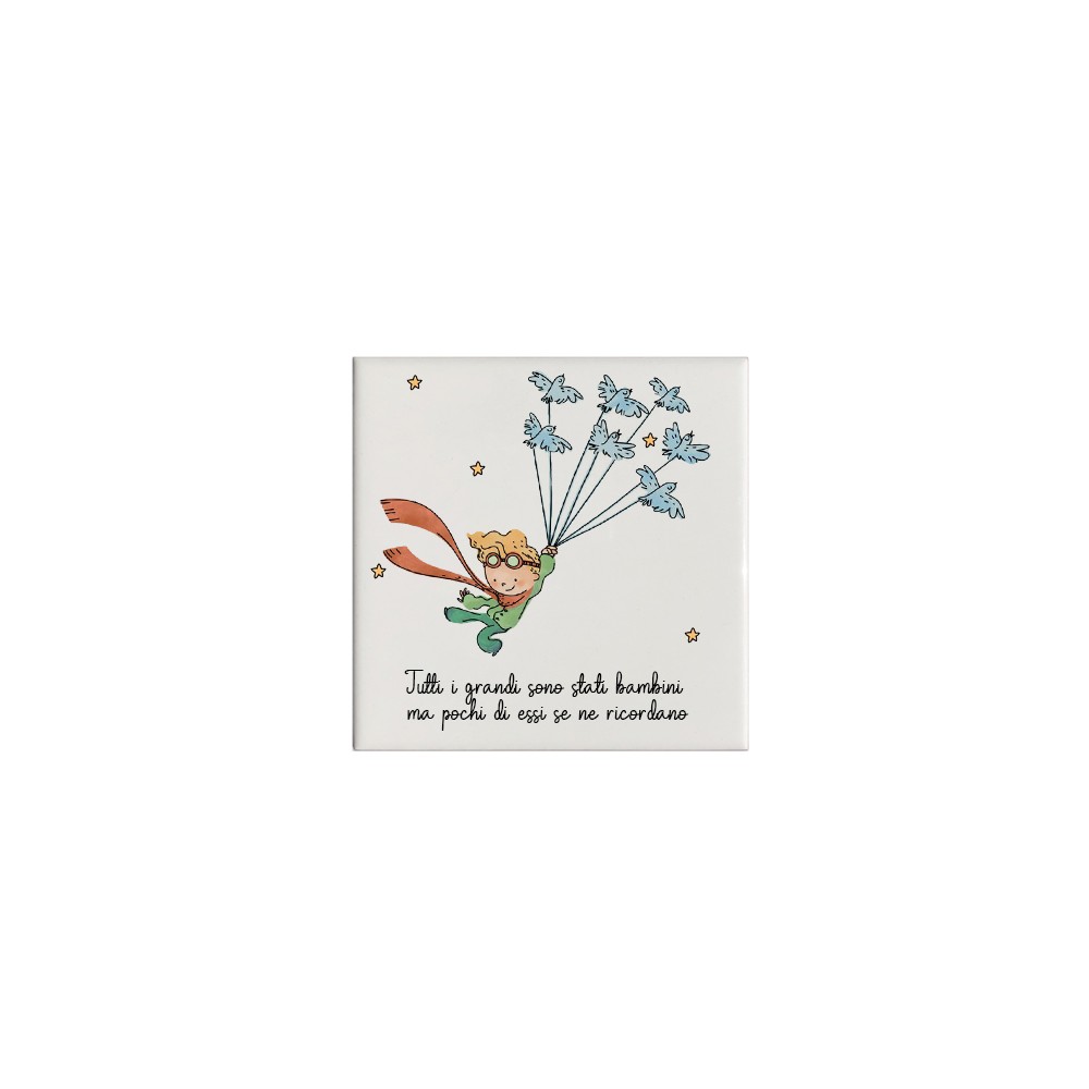 Mattonella magnete Piccolo Principe New Personalizzabile 10 pz