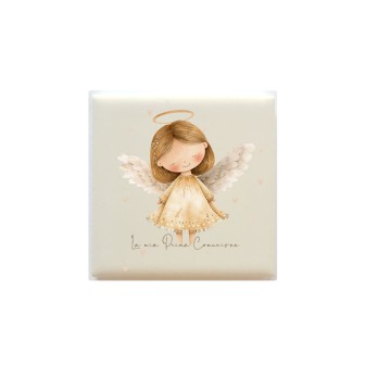 10 Mattonelle magneti Little Angel Personalizzabili prima comunione