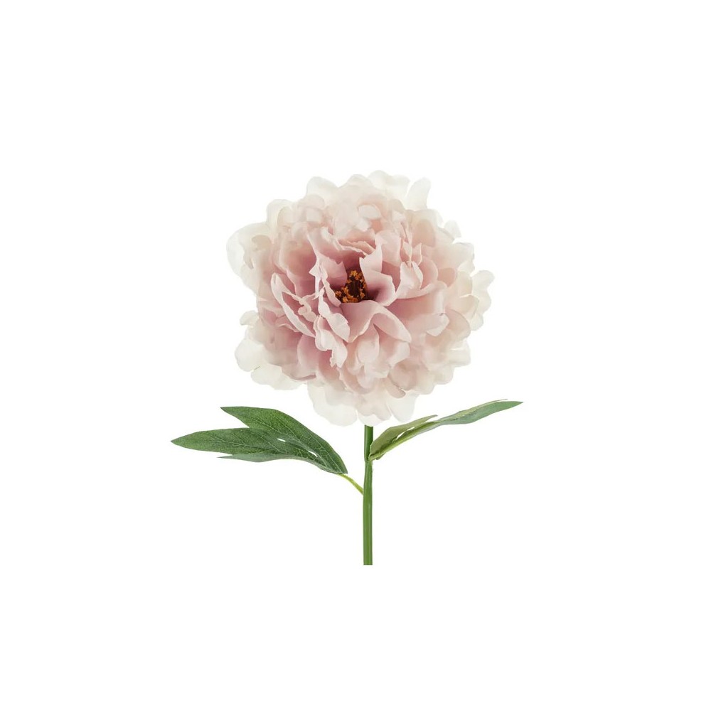 Fiore artificiale  Peonia 35 cm rosa pallido KWT4-081B