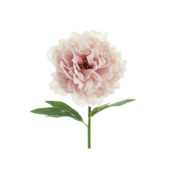 Fiore artificiale  Peonia 35 cm rosa pallido KWT4-081B