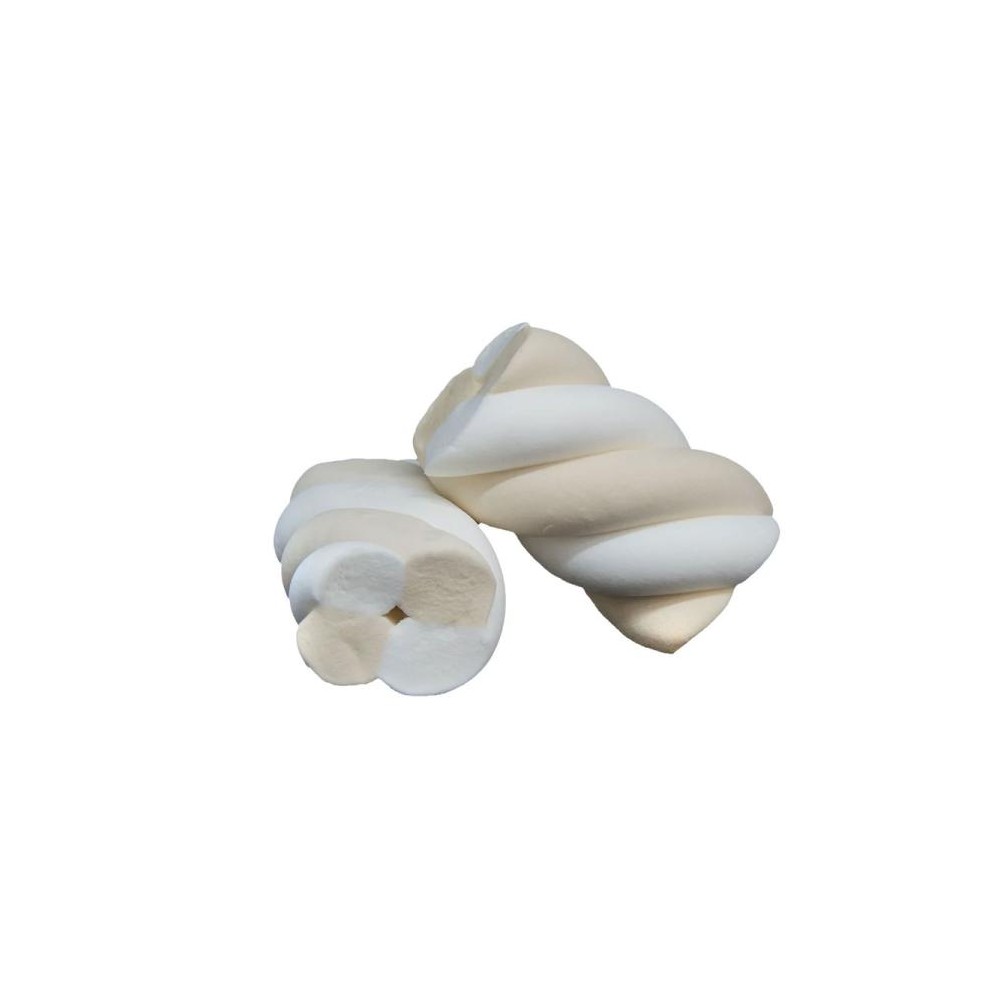 Marshmallow Treccia Bianca tortora Estruso 1 Kg Bulgari