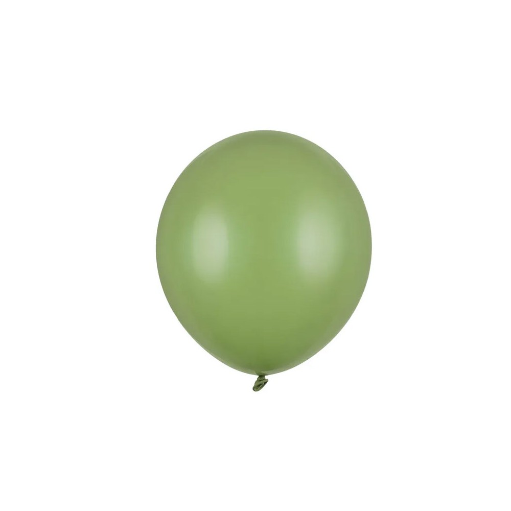 Palloncini resistenti 43 cm verde rosmarino pastello 25 pezzi SB18P-098-25
