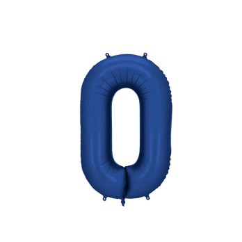 Palloncino foil satinato 0 blu navy 86 cm 34\'\' FB1S-0-074