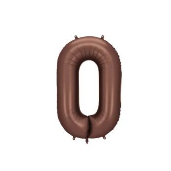 Palloncino foil satinato 0 moka 86 cm 34\'\'  FB1S-0-494