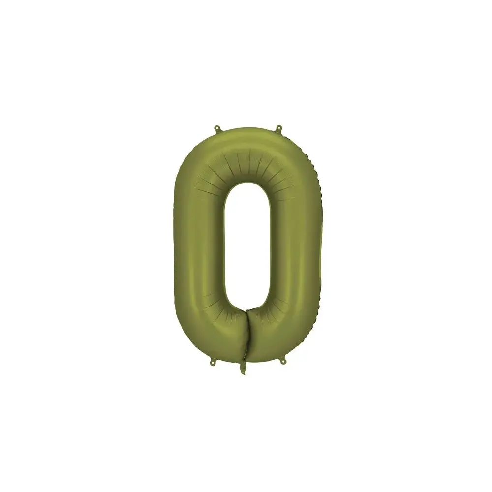 Palloncino foil satinato 0 verde oliva 86 cm 34\'\' FB1S-0-097