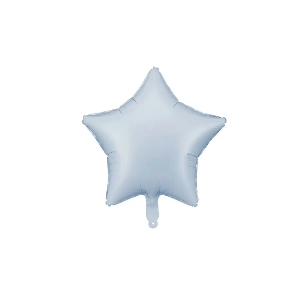 Palloncino in foil a forma di stella 48 cm blu nebbia FB3T-093