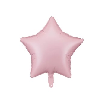 Palloncino in foil a forma di stella 48 cm rosa FB3T-081