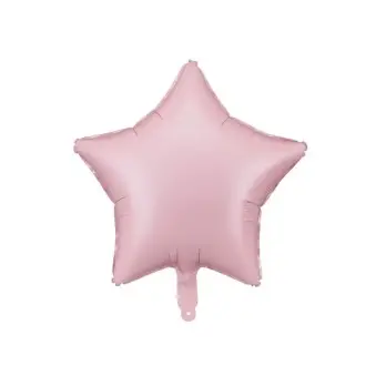Palloncino in foil a forma di stella 48 cm rosa FB3T-081