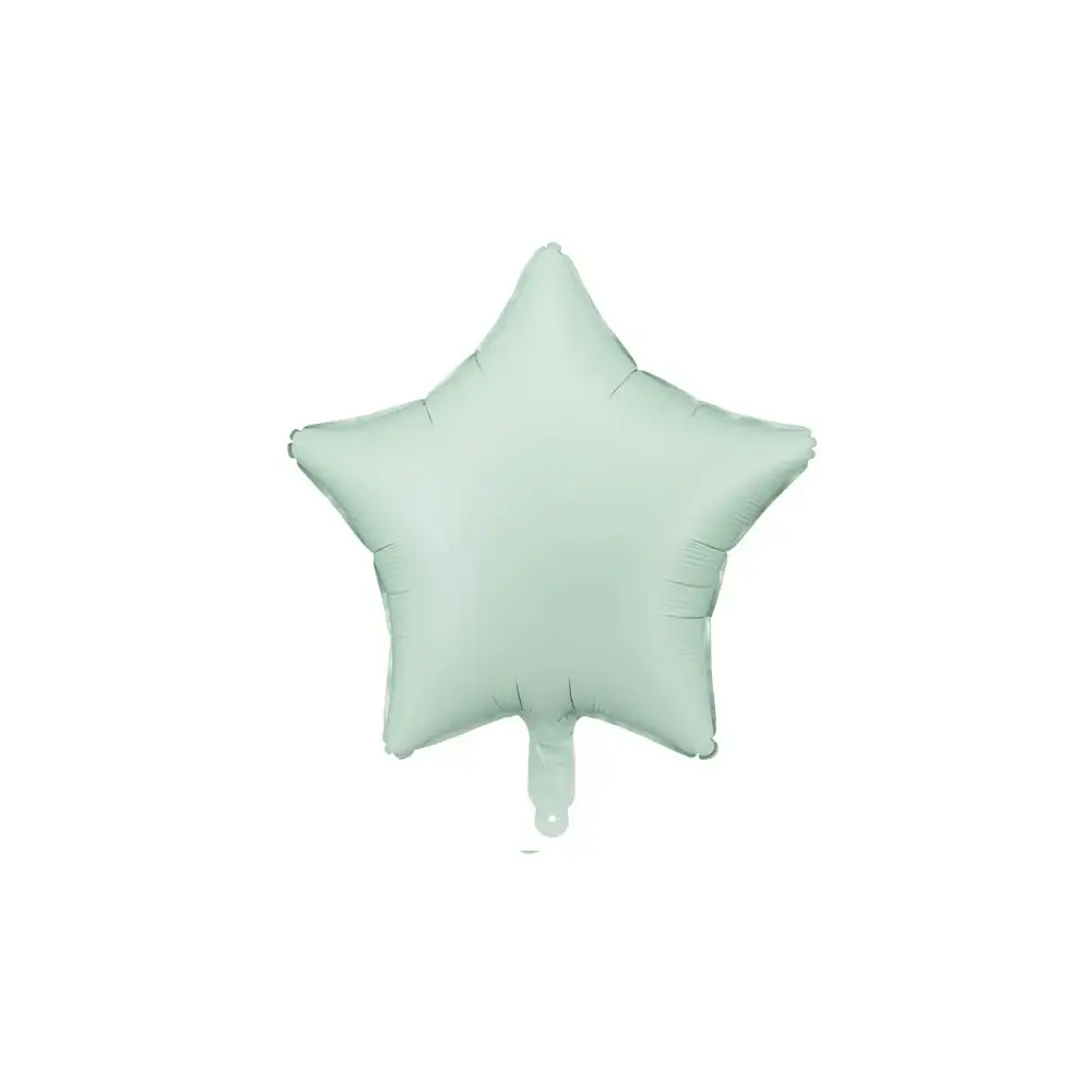 Palloncino in foil a forma di stella 48 cm verde FB3T-012