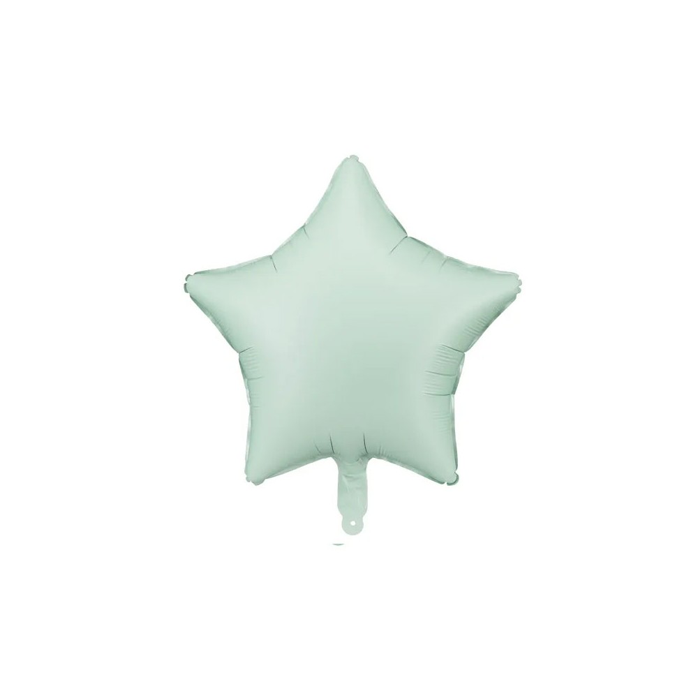 Palloncino in foil a forma di stella 48 cm verde FB3T-012