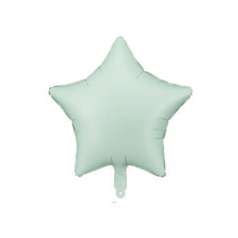 Palloncino in foil a forma di stella 48 cm verde FB3T-012