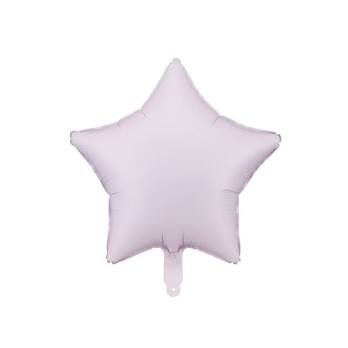 Palloncino in foil a forma di stella 48 cm viola chiaro FB3T-014