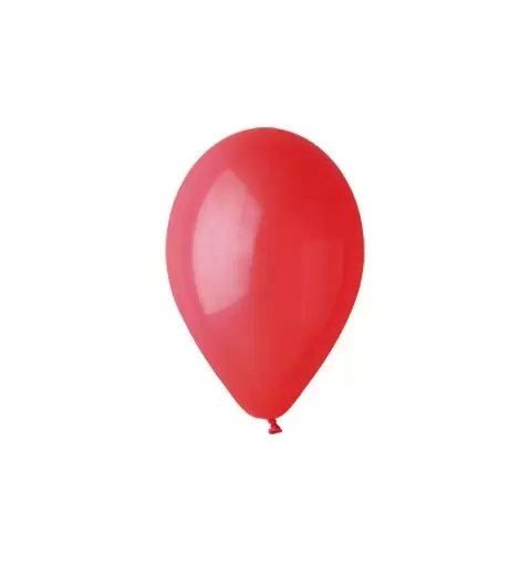 100 PALLONCINI ROSSI MEDI PER FESTE