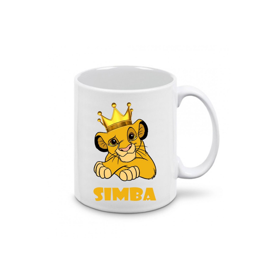 Tazza Re Leone Simba personalizzabile