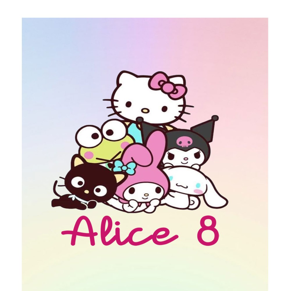 48 Adesivi Hello Kitty personaIizzabili