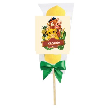 Spiedini di Marshmallow Simba Re Leone Personalizzabili - kit fai da te