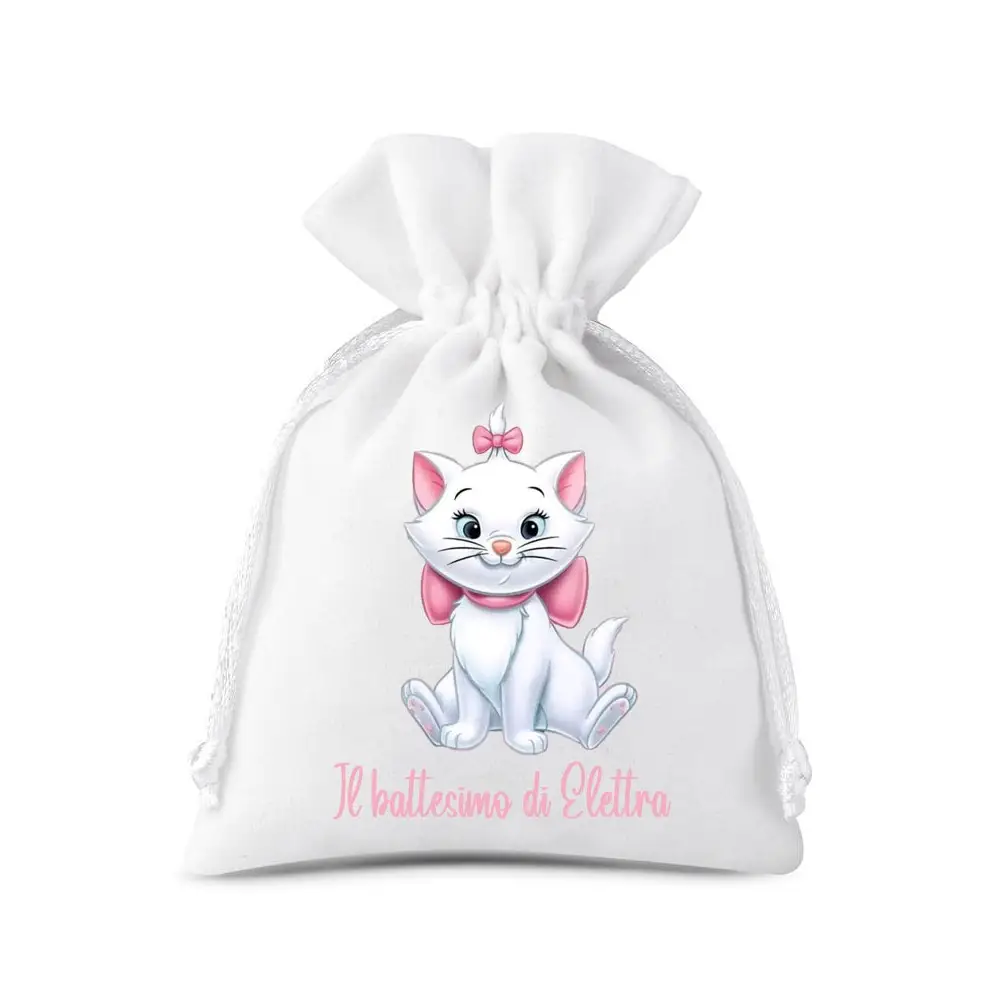 30 Sacchetti Minou Minù Aristogatti personalizzabili