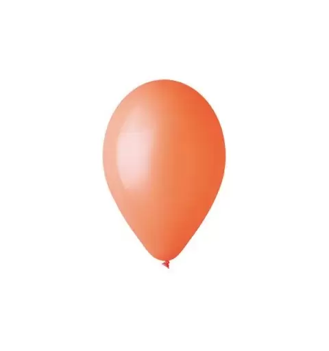 100 PALLONCINI ARANCIONI MEDI PER FESTE