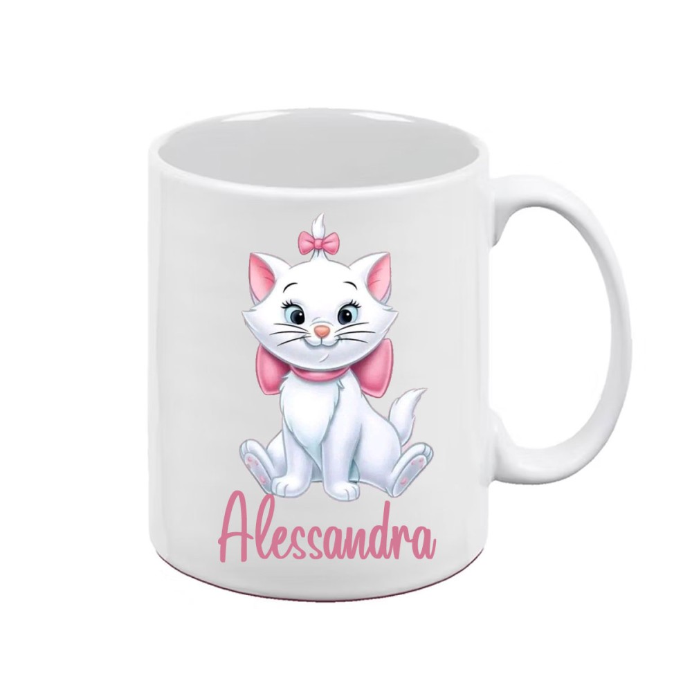 Tazza Minù Aristogatti personalizzabile
