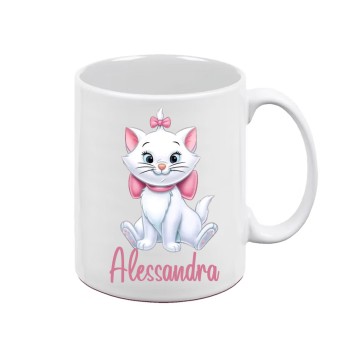 Tazza Minù Aristogatti personalizzabile