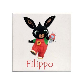 Mattonella magnete Bing Personalizzabile 10 pz