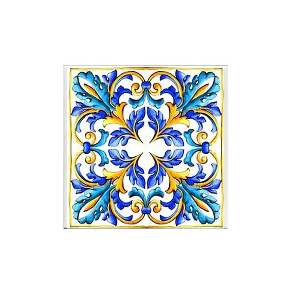 Mattonella magnete stampata Maiolica di Amalfi 10 pz