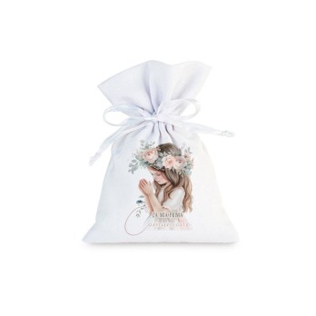 10 Sacchetti Prima Comunione personalizzabili Romantic Girl