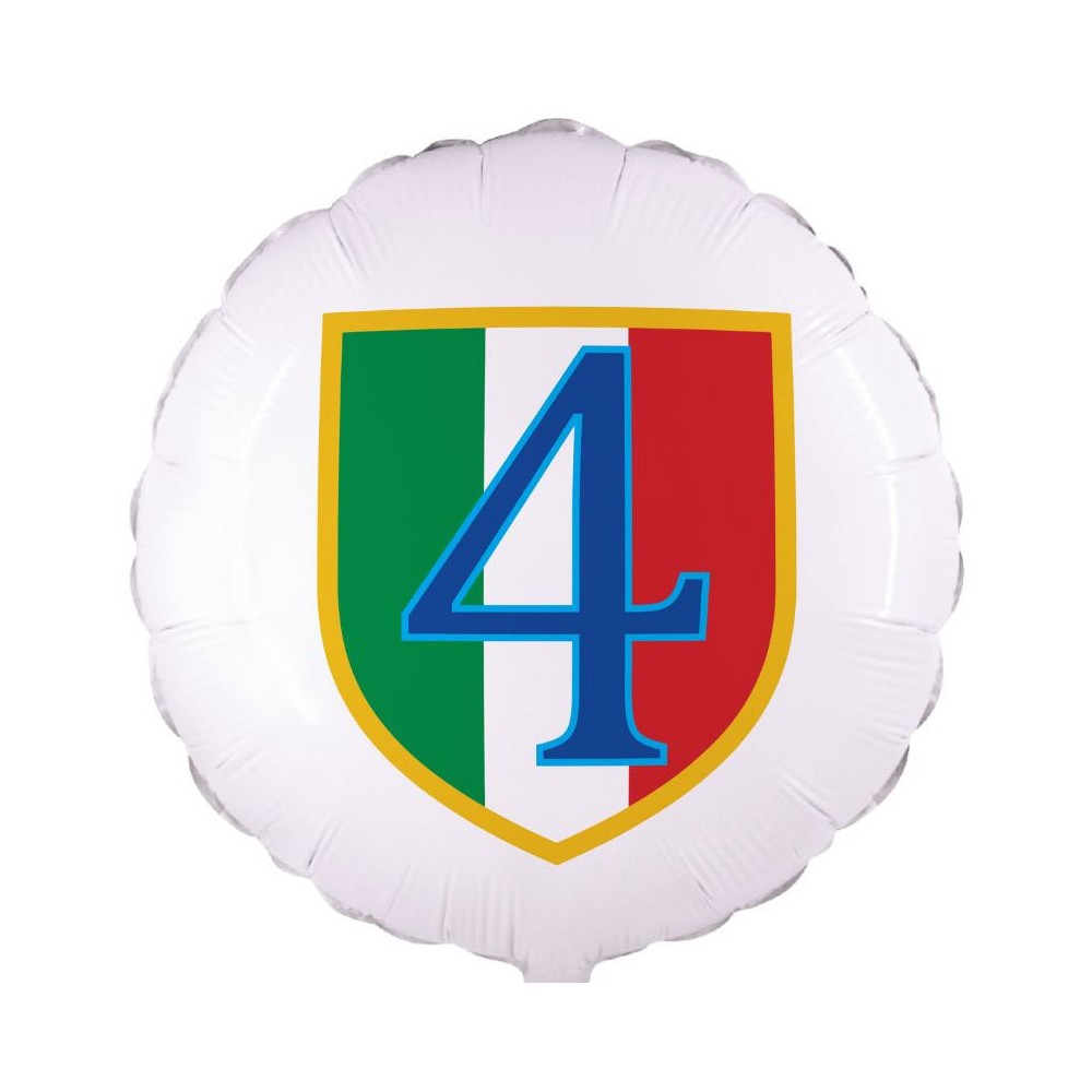 Palloncino foil tondo 43 cm scudetto Napoli PAL5511-18
